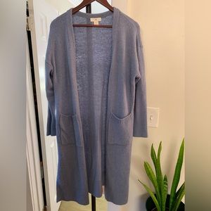 oversized, long cardigan
